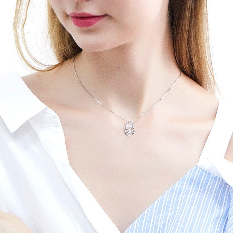 Dây chuyền thời trang nữ, bạc ý S925 nhỏ xinh - DC100