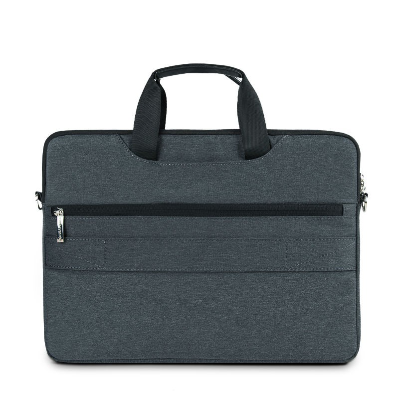 Túi đeo GearMax (full size) cho Macbook - Laptop kiểu dáng công sở ( Màu đen)