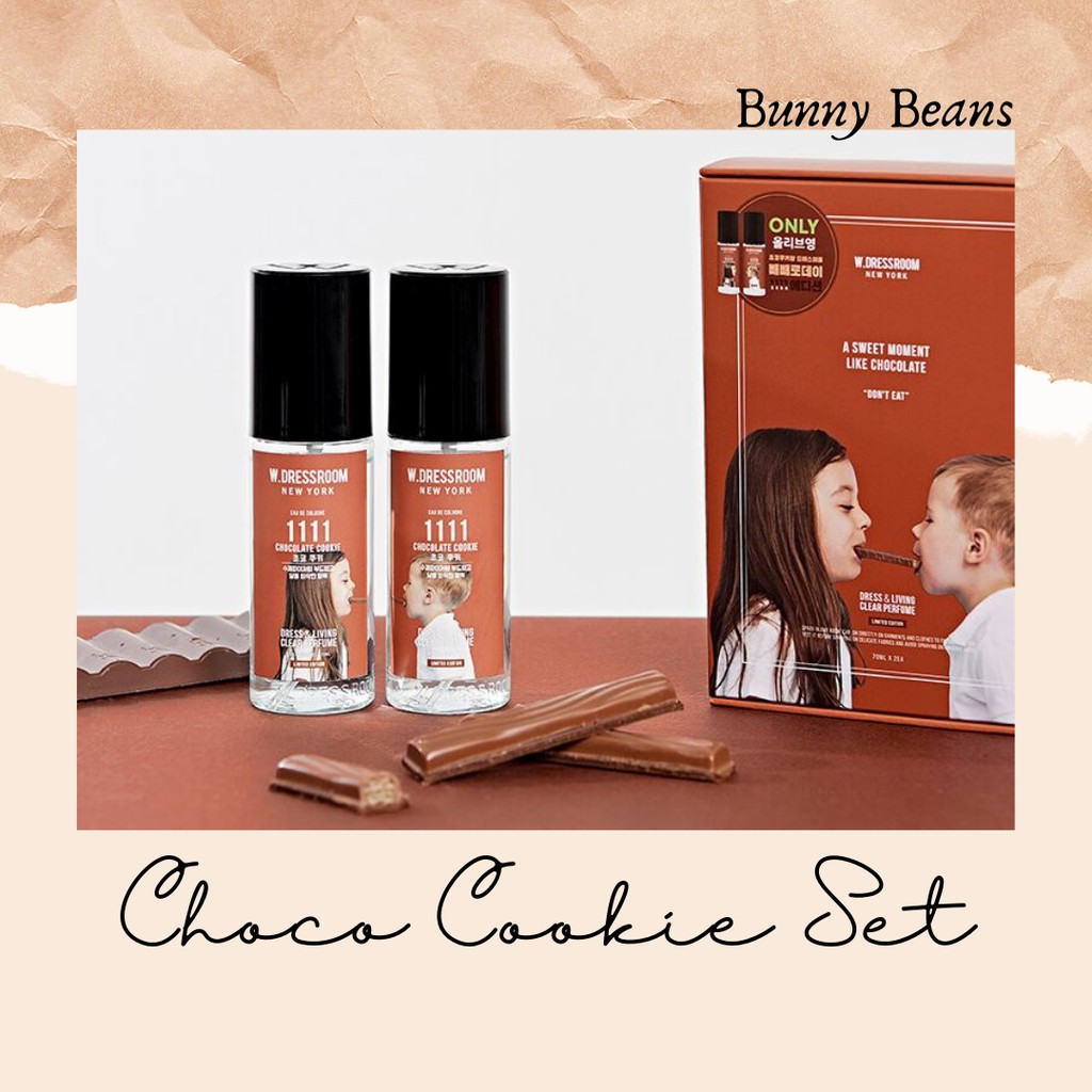 Bộ nước hoa đôi Wdressroom Chocolate Cookie hương socola ngọt ngào (2 chai x 70ml) | BigBuy360 - bigbuy360.vn