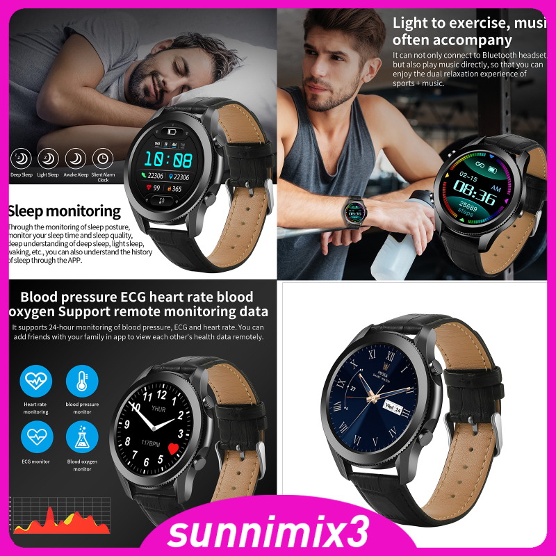 [Kayla Computing Shop]W3 Smart Watch Fitness Tracker Blood Pressure Monitor Smartwatch