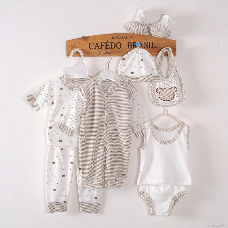 Bộ 8 món quần áo cho trẻ sơ sinh