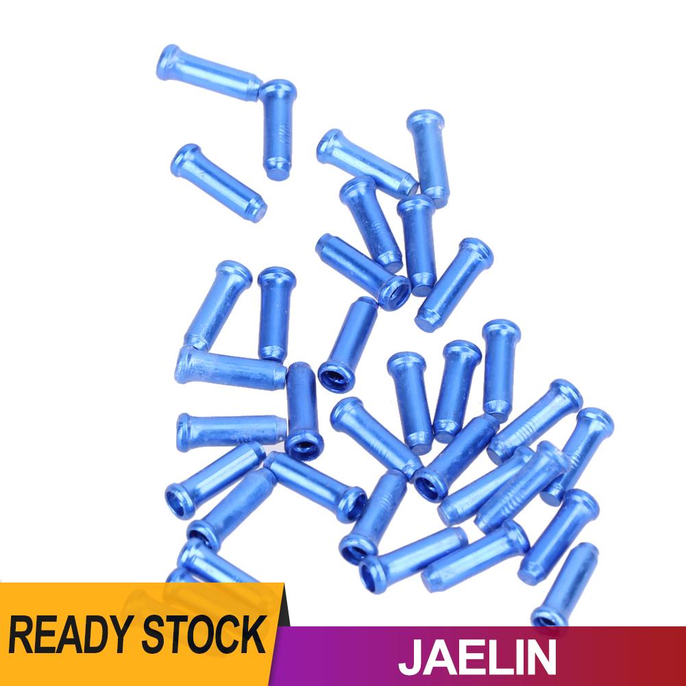 Set 50 đầu bọc dây phanh xe đạp bằng nhôm