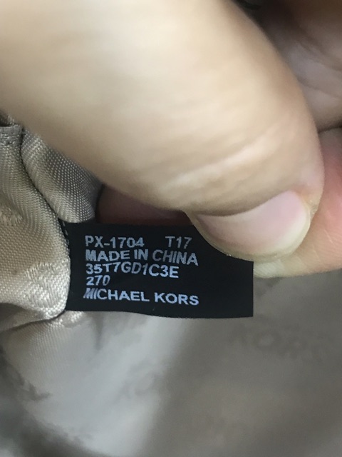 Túi Michael-Kors da rắn