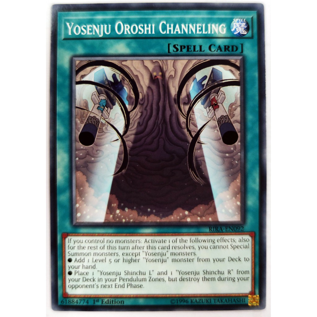 [Thẻ Yugioh] Yosenju Oroshi Channeling |EN| Common (ARC-V)