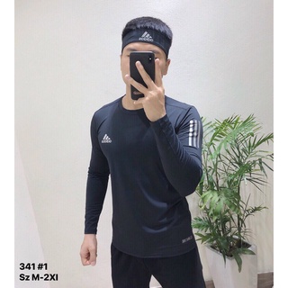  Áo thun thể thao nam dài tay chất thun lạnh cao cấp áo giữ nhiệt nam cổ tròn 341 