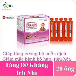 [Kèm Quà Tặng] Siro Tăng Đề Kháng Ích Nhi - Tăng sức đề kháng tự nhiên giúp trẻ ít mắc bệnh đường hô hấp, tiêu hóa