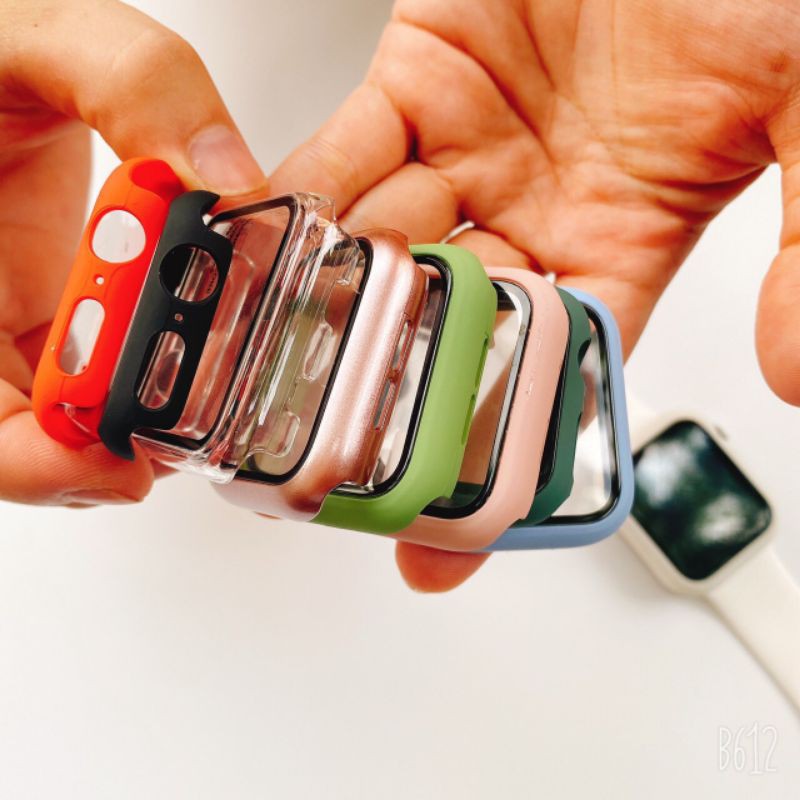 Ốp chống sốc bảo vệ đồng hồ thông minh apple watch nhiều màu