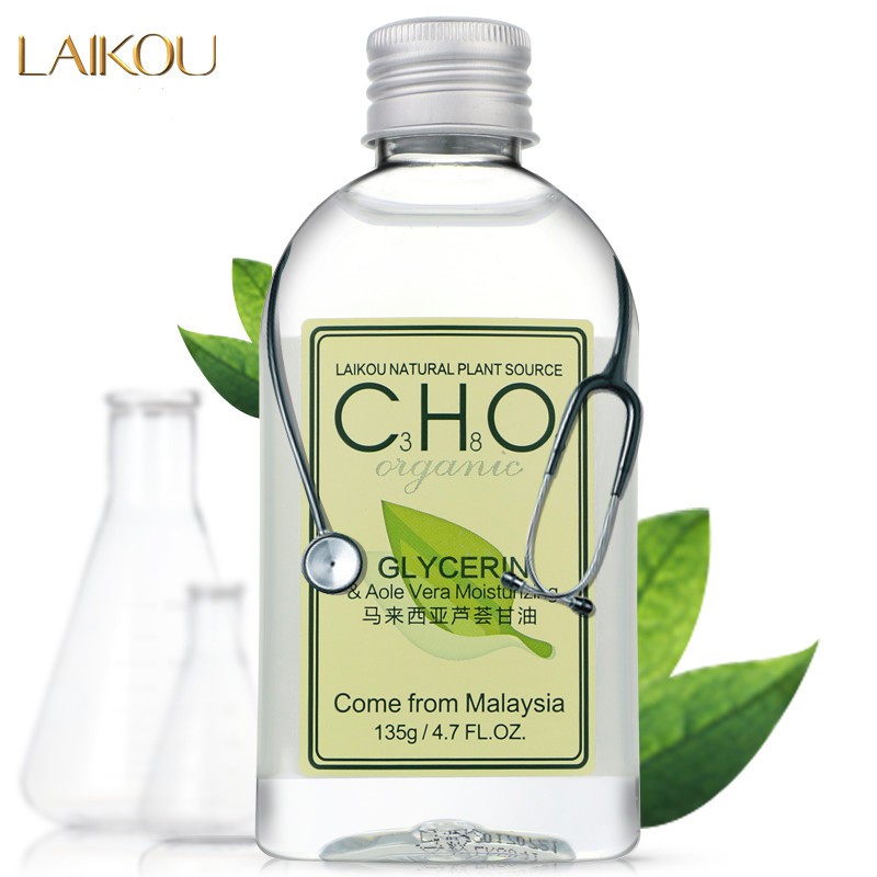 Kem dưỡng trắng da LAIKOU chiết xuất lô hội và glycerin tự nhiên 135g