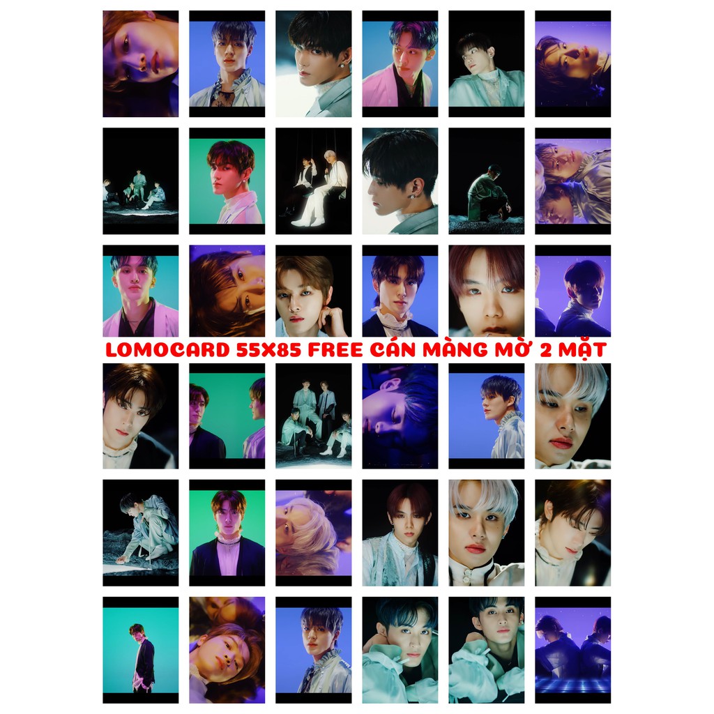 Lomo card 36 ảnh nhóm NCT 2021 - MV Stage 4