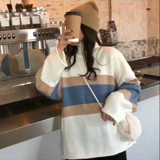 Áo len cao cổ