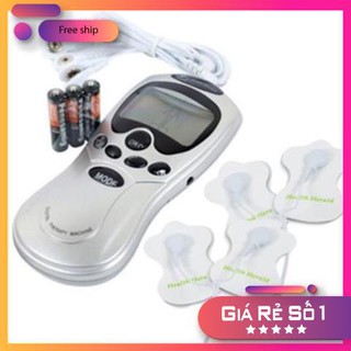 Máy massage xung điện trị liệu 4 miếng dán
