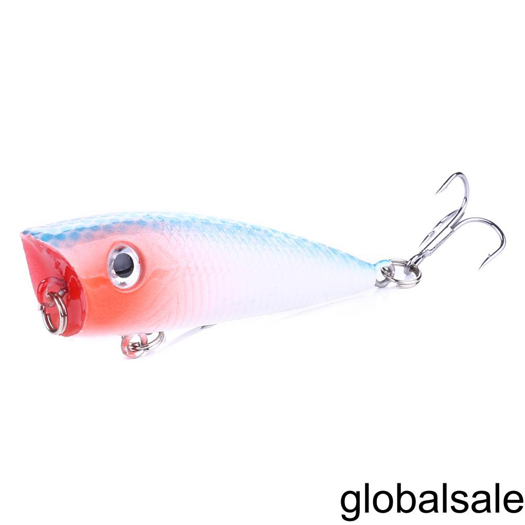 [Global] 1pcs/5pcs Outdoor Fishing Simulation Bait Wobblers Popper Fish Lure Lifelike Hard Crankbaits