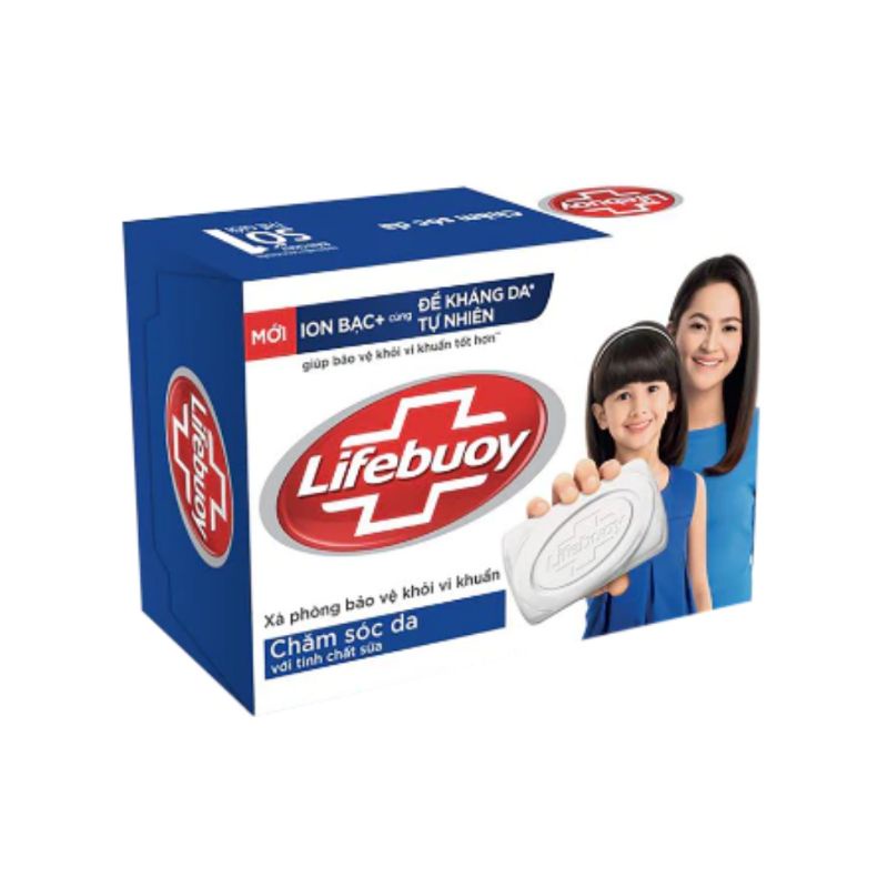 Xà bông cục Lifebuoy hộp 90 gam
