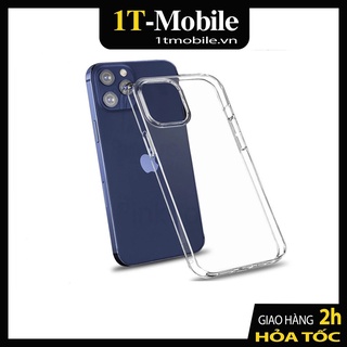 Ốp điện thoại silicon trong suốt mềm cho iPhone 13Mini/13/13Pro/13ProMax