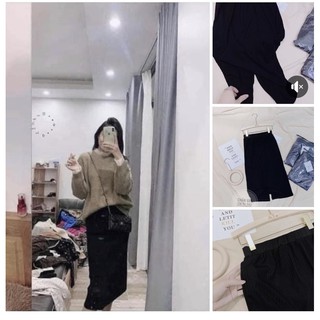 Chân váy bút chì xẻ sau