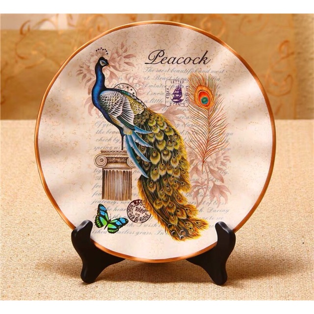 Đĩa phong thủy tài lộc 22 cm | BigBuy360 - bigbuy360.vn