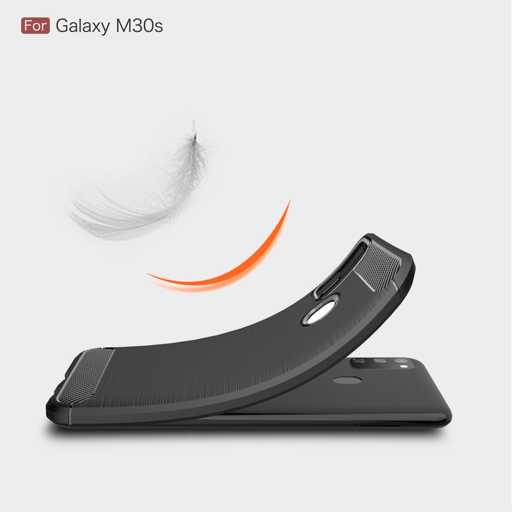 Ốp điện thoại siêu mỏng chống sốc bảo vệ cho Samsung Galaxy M30s/M21