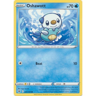 Thẻ bài pokemon oshawott - 041/189 - common