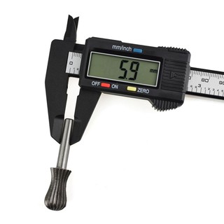 Thước Kẹp Điện Tử Sợi Nhựa Carbon 150Mm Tặng 1 Pin - Đen