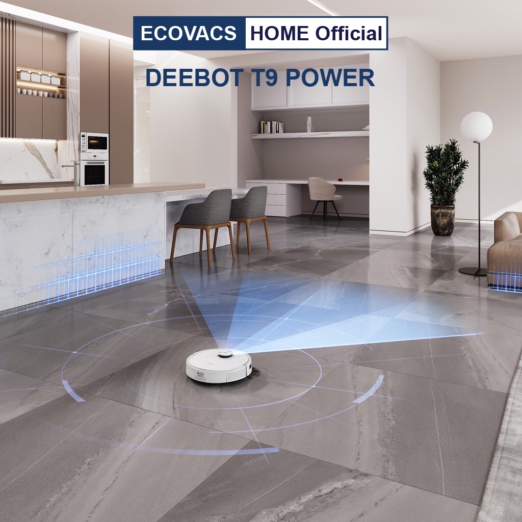 Robot hút bụi lau nhà Ecovacs Deebot T9 power chính hãng