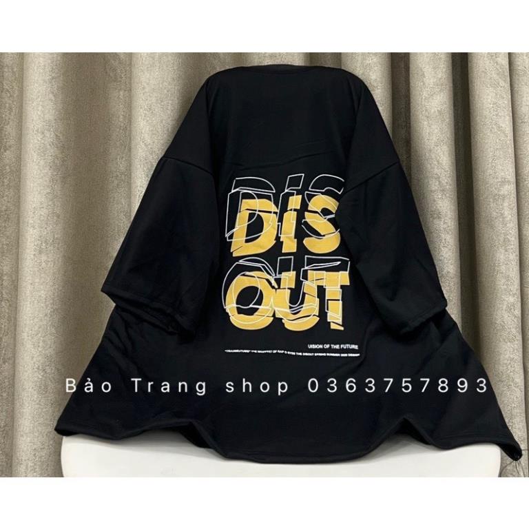 Áo Thun Nam Nữ  Form Rộng Hàn Quốc Disout Vải Dày Mịn Thoáng Mát Thiết Kế Thời Trang Kiểu Dáng Năng Động Trẻ Trung