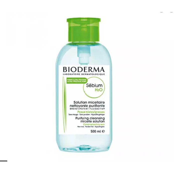 FREESHIP TOÀN QUỐC - Tẩy Trang Bioderma Senbio  Créaline 500ml chính hãng (Nắp Nhấn-Nắp Bật)