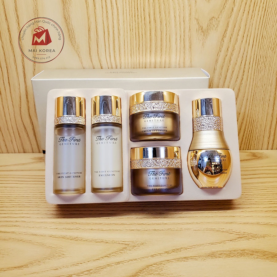 Set OHUI The First mini 5 món tái sinh da