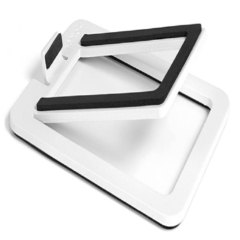 1 Piece Desktop Speaker Stand Metal Audio Bracket Universal Tabletop Holder Compatible with Kanto's YU4 Active Speaker