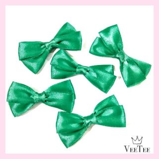 Nơ Kẹp Tóc Xanh Ngọc Mint