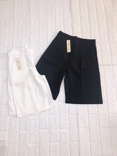 Quần Ống rộng lửng 1 ly chất tuyết mưa. | BigBuy360 - bigbuy360.vn