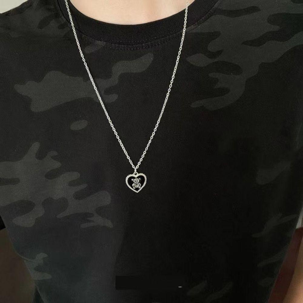 Vòng cổ Mặt Hình Gấu Thời Trang Vintage