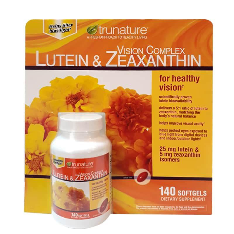 Viên uống Bổ Mắt Trunature Vision Complex Lutein &Zeaxanthin 140vr