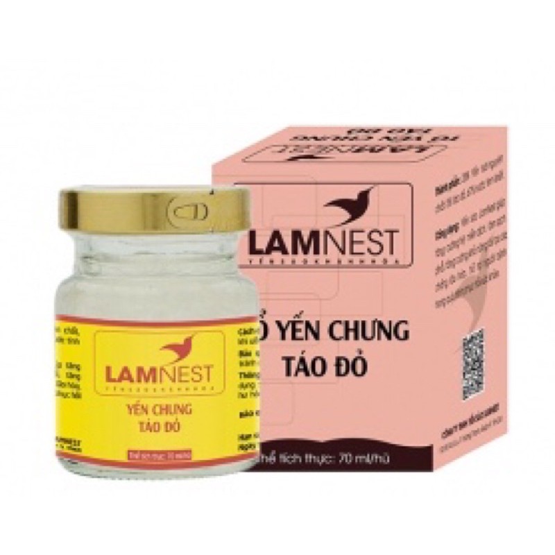 Yến sào chưng sẵn Lamnest - quà biếu (mua 5 tặng 1)