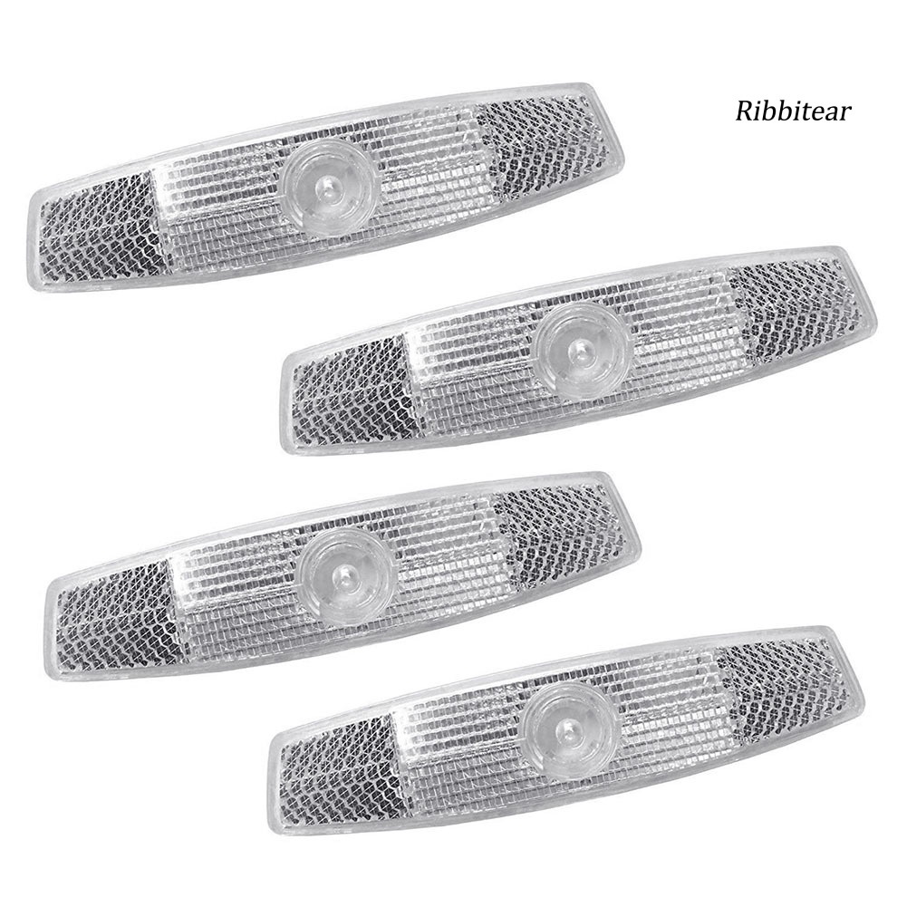 Set 4 Dải Phản Quang Cảnh Báo Gắn Căm Xe Đạp