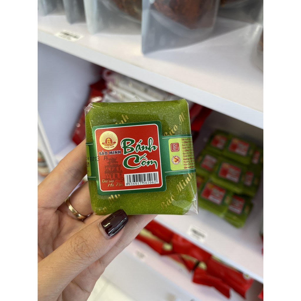 Bánh cốm Bảo Minh thơm ngon mềm dẻo 75g