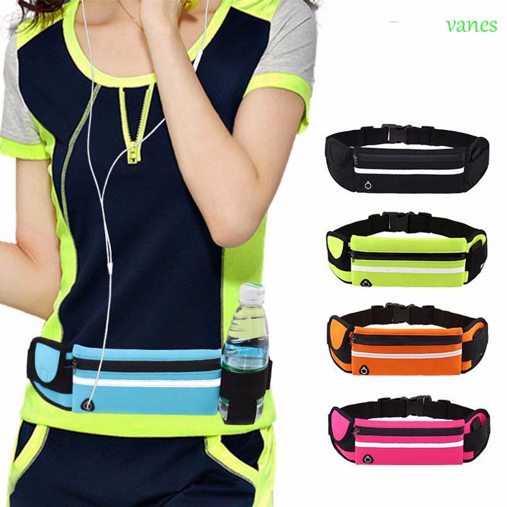 VANES1 Fashion Waist Bag Travel Running Bags Gym Bag Crossbody Colorful Men Women Cycling Pack Multifunction Purse Pocket Belt Bag/Multicolor