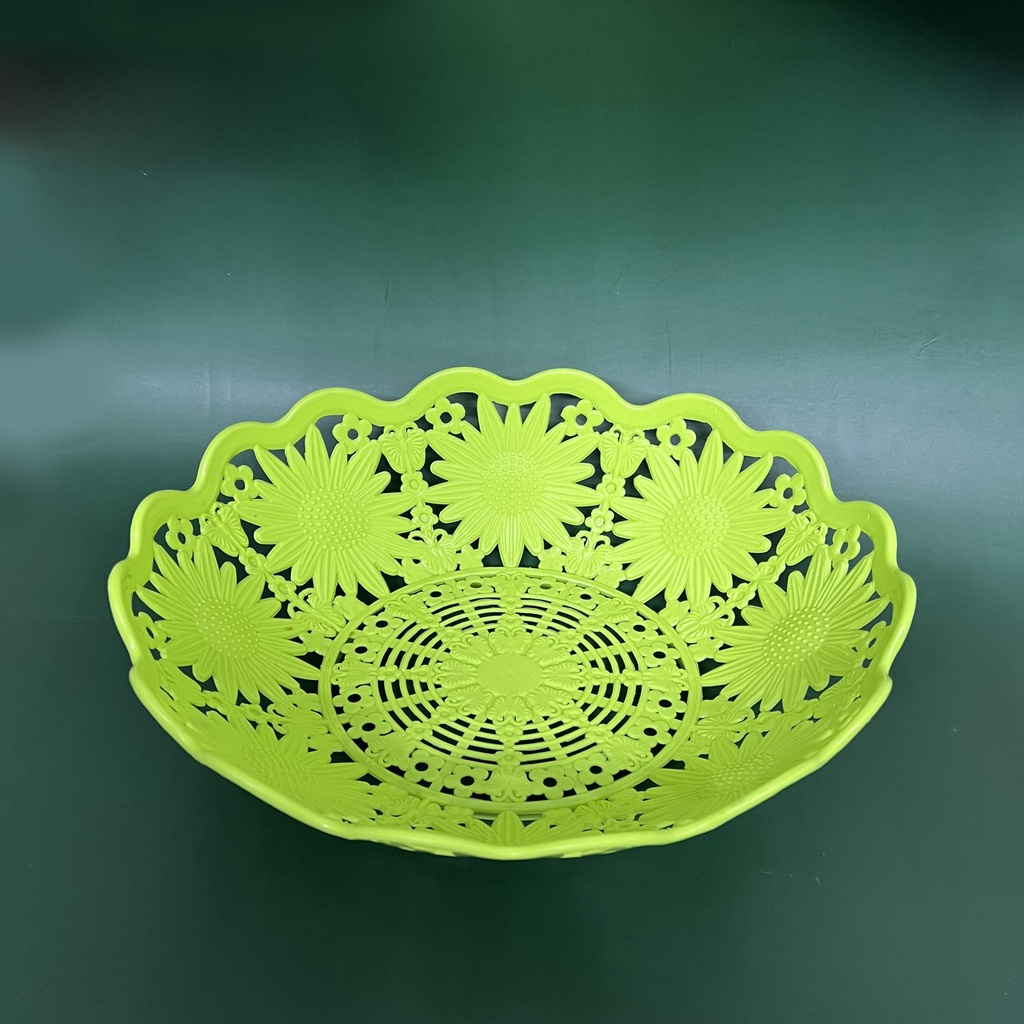 Rổ Oval Hoa Hướng Dương Đựng Trái Cây Rau Củ Xinh Xắn (Nhiều màu)