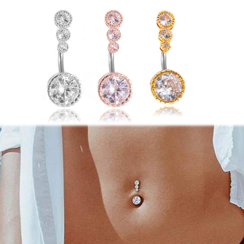 Phụ Kiện Thời Trang Cho Nam Nữ|Thép Không Gỉ|Nút Bụng