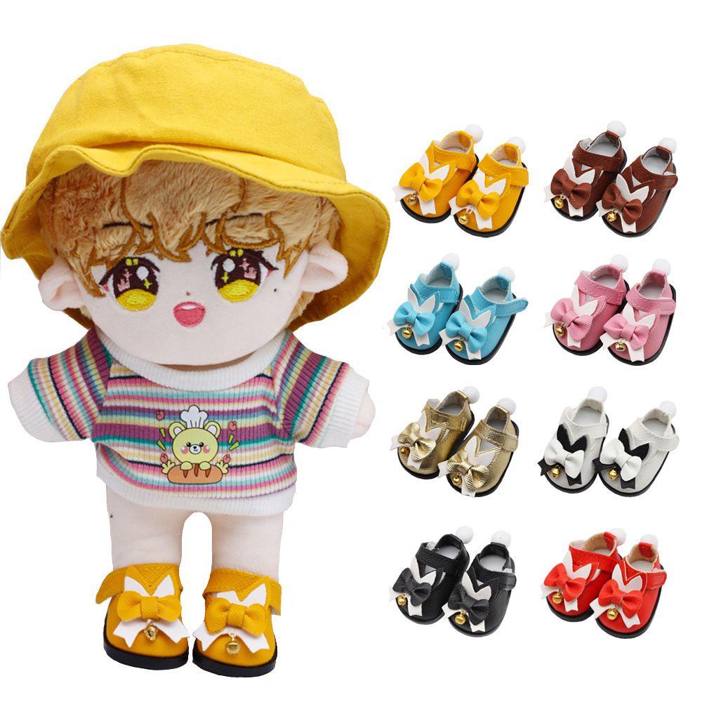 Đồ Chơi Búp Bê Thần Tượng Nhồi Bông Tai Thỏ Bằng Da 5cm Có Chuông Thay Đổi Màu Sắc 14 Inch