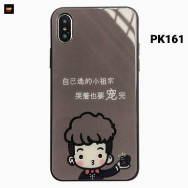 ỐP LƯNG kính  đôi nam nữ cute - IP 6/6S - 6 Plus/ 6S Plus - 7/ 8 - 7 Plus/ 8 Plus - X/ XS/ XS Max đẹp