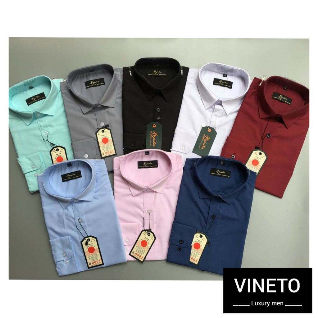 Áo sơmi đen nam không nhăn, Dáng ôm Hàn Quốc Body Cao Cấp | BigBuy360 - bigbuy360.vn