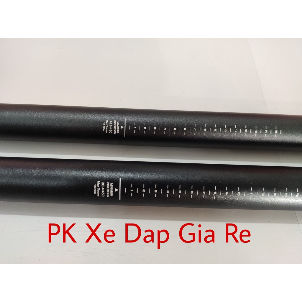 Cọc yên nhôm xe đạp Toopre,Cốt yên nhôm kẹp Toopre xe đạp sơn đen tĩnh điện cao cấp