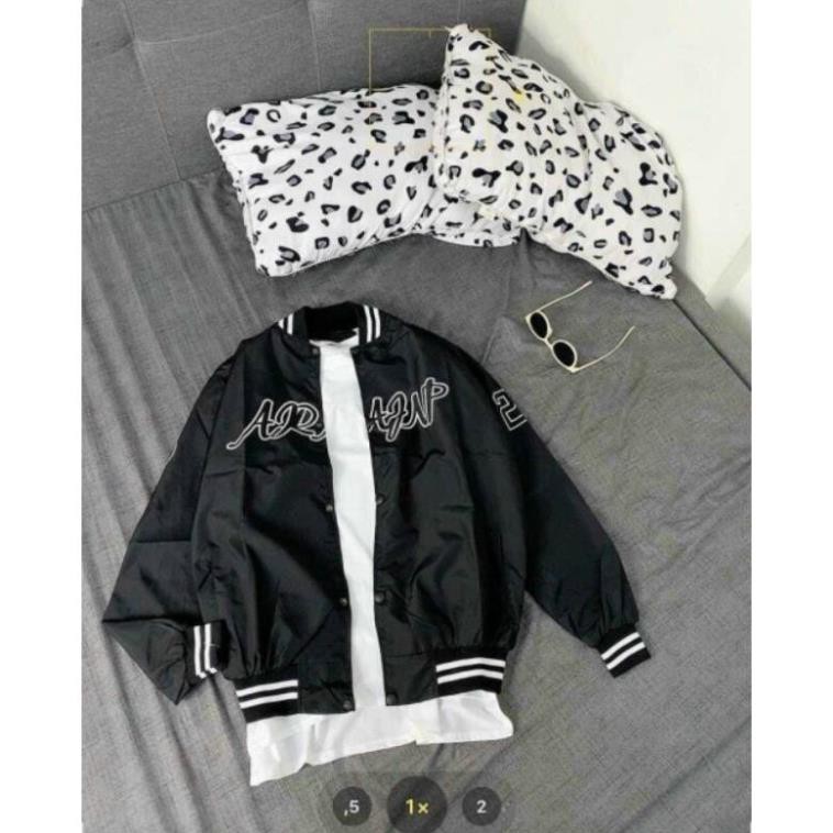 Áo khoác dù Bomber ARAGNP form rộng dù 2 lớp GAKD10 Áo khoác nam nữ phong cách việt