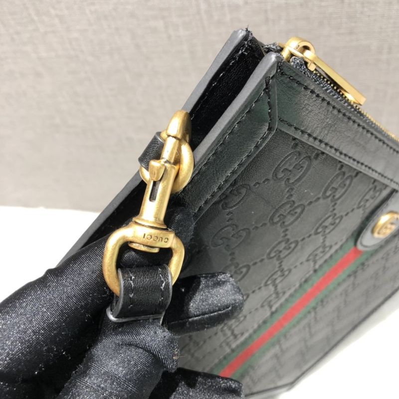 clutch cầm tay cho nam da thật cao cấp thiết kế đơn giản thời trang Gucci GC