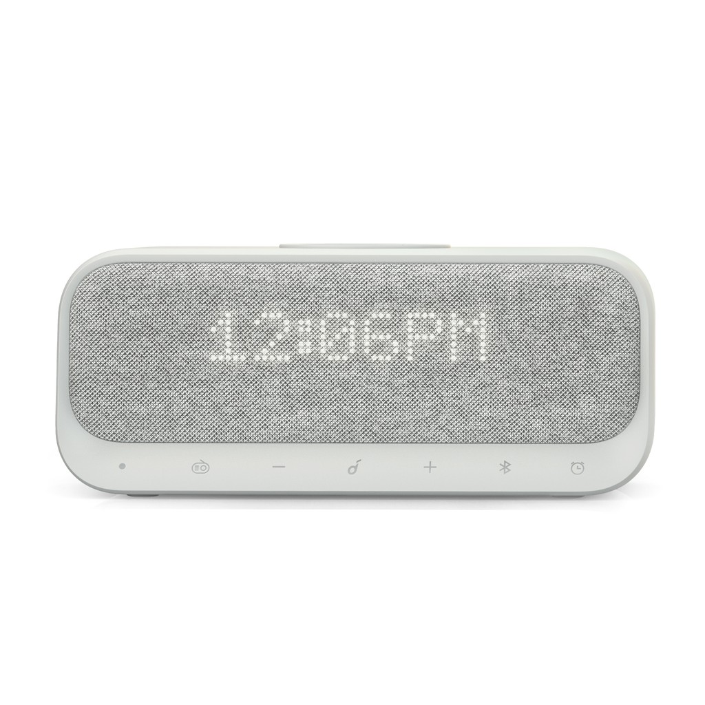 Đồng hồ báo thức tích hợp sạc và loa không dây - Anker Wakey