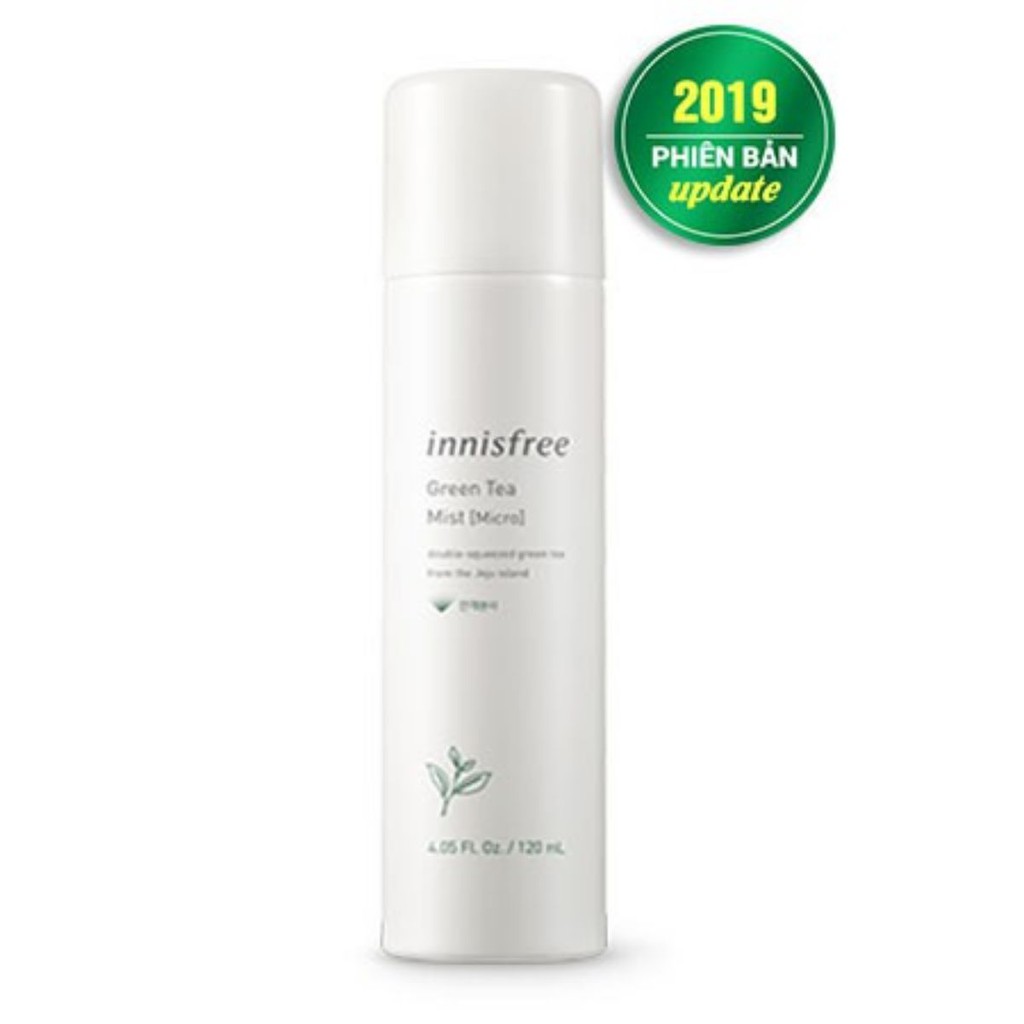 Xịt khoáng trà xanh INNISFREE Green Tea Mineral Mist 50ml +150 ML