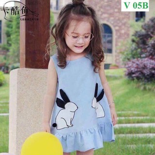váy hình thỏ cho bé gái