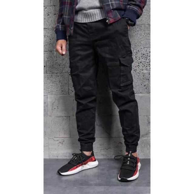 Quần joker kaki thun túi hộp