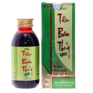 Tiêu Ban Thuỷ Chai 150ml