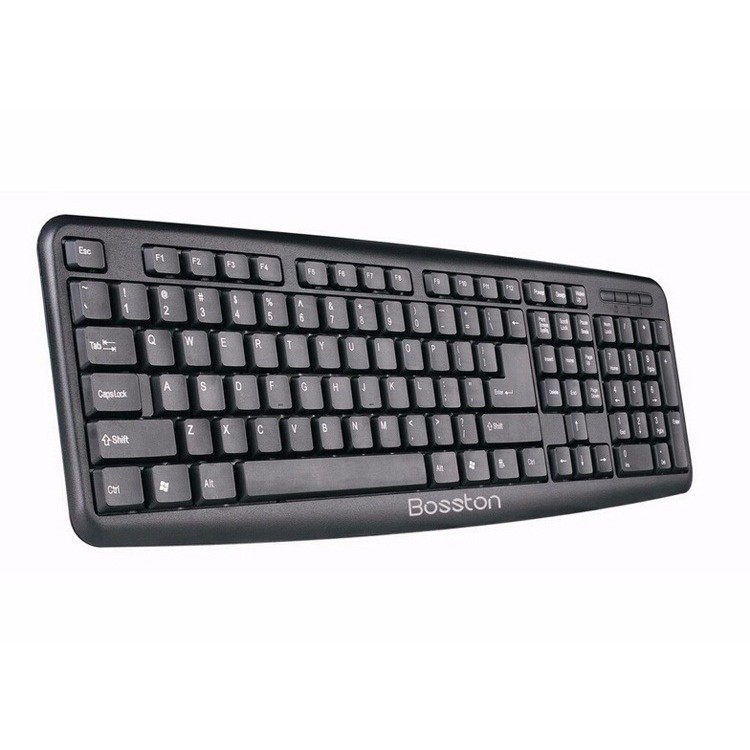 Bàn Phím Có Dây Bosston Model K830 Chui Cắm USB Có Hỗ Trợ Win10